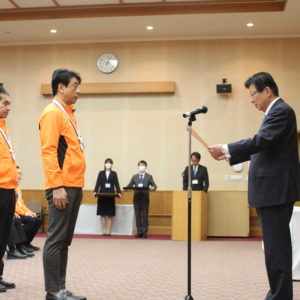 第32回技能グランプリ　静岡県知事顕彰授与式